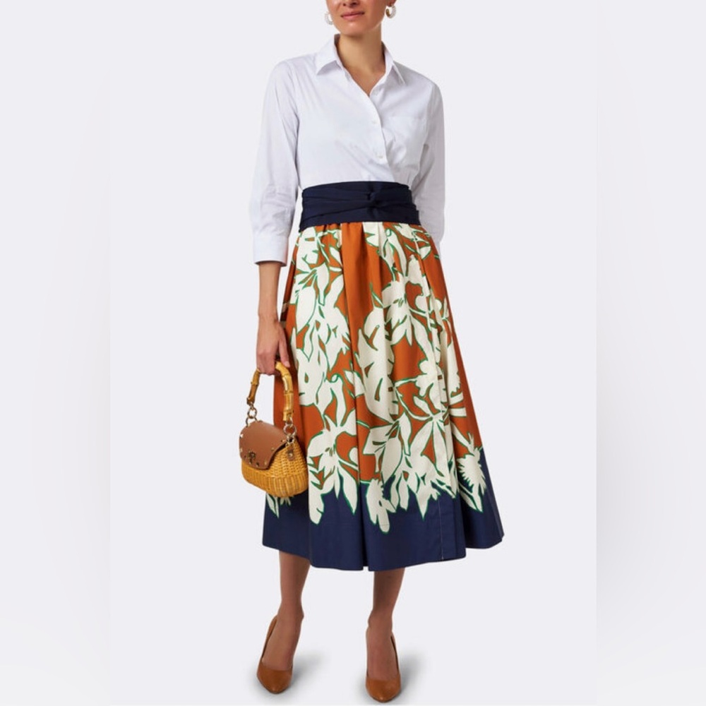 Sara Roka floral print dress, size 12, XL, Italian size48